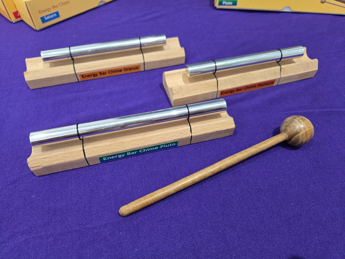 COMPLETE Planetary Energy Bar Chime Set (11 bars)
