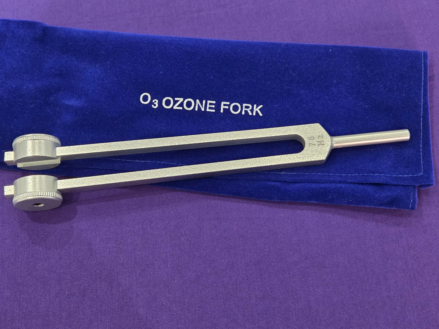 O3 Ozone Weighted Tuning Fork (78 Hz) (15% Xmas Discount)