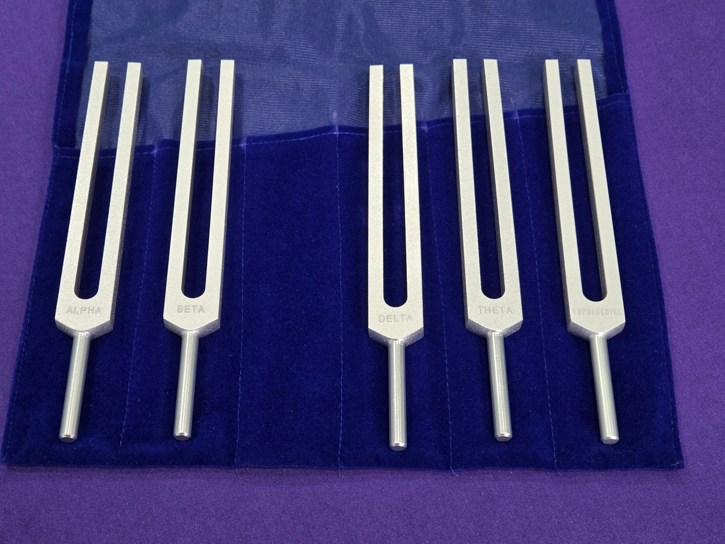 Brain Professional Tuning Fork Set (5 Forks) (15% Xmas Discount)