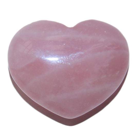 Rose Quartz Large Heart