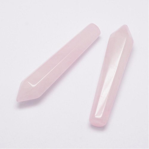 Natural Rose Quartz Point 50 x 11 mm