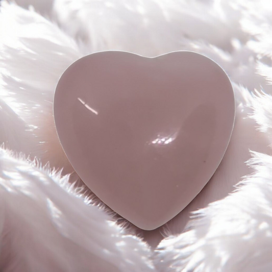 Rose Quartz Heart (15 mm)