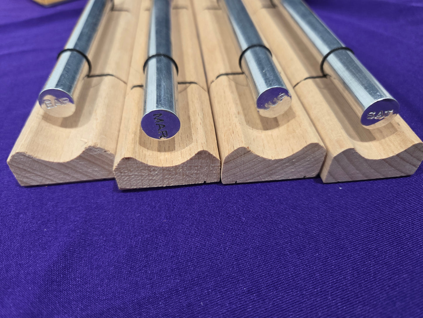 COMPLETE Planetary Energy Bar Chime Set (11 bars)