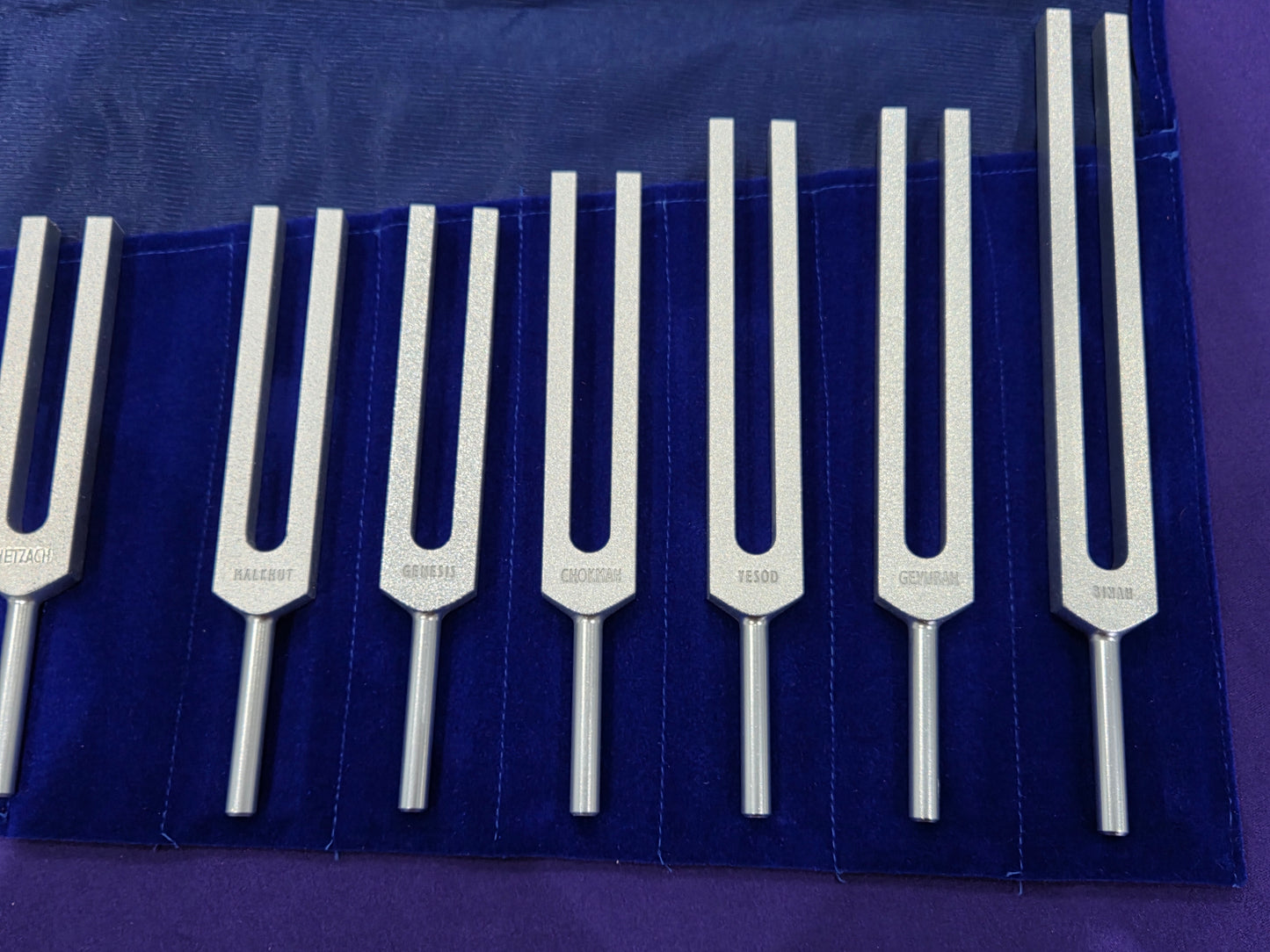 Kabbalah Tree of Life 12 Tuning Fork Set (15% Xmas Discount)