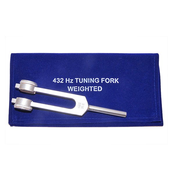 432 Hz Tuning Fork weighted