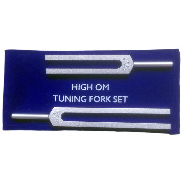 High Om Tuning Fork Set