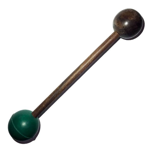 Double Ended Wooden and Rubber Mallet for Tuning Forks * Activator *