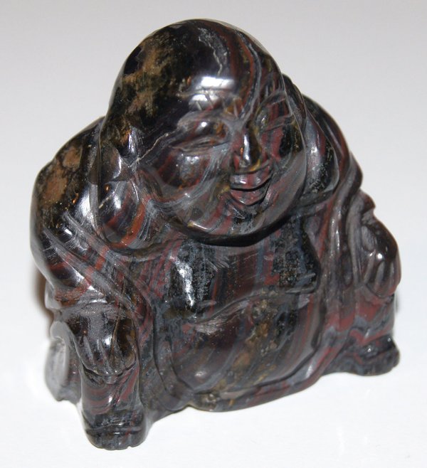 Tiger Iron Miniature Buddha