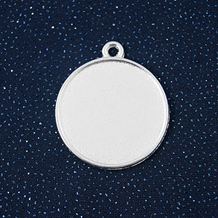 10 pcs Double Sided Pendant Setting (Hypoallergenic) 30mm