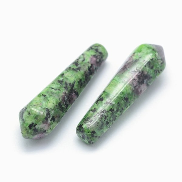 Natural Ruby in Zoisite Point 30 x 9 mm
