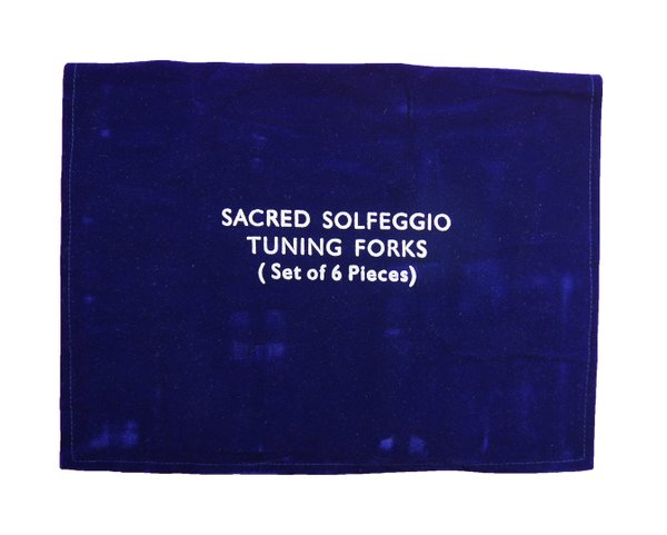 6 Sacred Solfeggio Tuning Fork Set