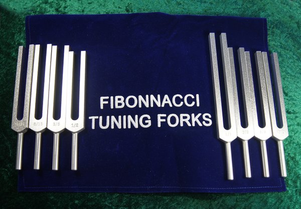 Fibonacci Tuning Fork Set